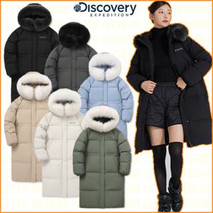 디스커버리[택가:570,000원]24FW 이월 여성 켈리 구스다운 롱패딩 DWDJ9A046-ICDJ