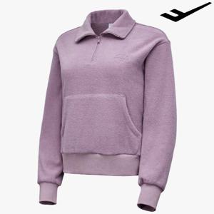 프로스펙스 여성 기모소재 하프집업탑 맨투맨 PS3WN24W941