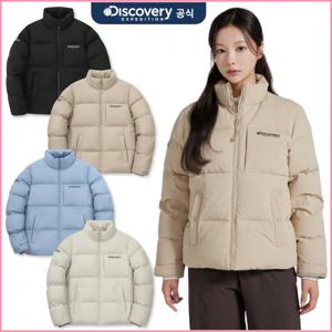 디스커버리 여성 레스터G 하이넥 구스다운 숏패딩 DWDJ64046