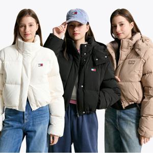 [정상가: 379000원] 타미진스 알래스카 크롭 다운 3종 택1 (T32F7QJC50TWT1)