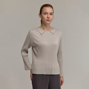 [최초가 178000원] 카라 릴리즈 플리츠 니트 티셔츠_EPTSW025026