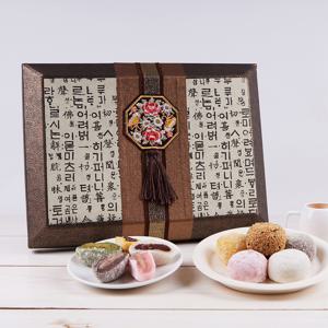 [떡궁] 모듬 찹쌀떡 선물세트 3호고급케이스/70구