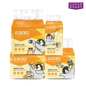 기저귀 미스터펭 매직슬림 밴드 4팩 (소형/중형/대형/특대형)☆