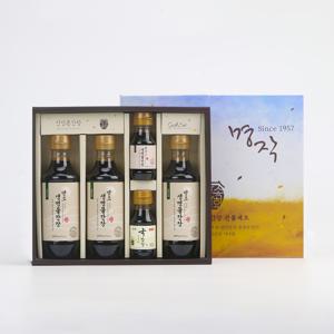 [신앙촌] 양조간장 땅속발효 6호 선물세트 쇼핑백 포함