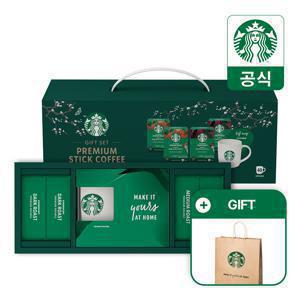 [설 선물세트] 스타벅스 스틱 커피 설 선물세트(40T+머그)
