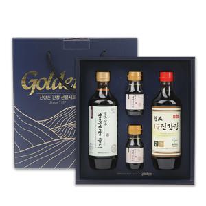 [신앙촌] 염도낮춘 양조간장 선물세트 골든7호