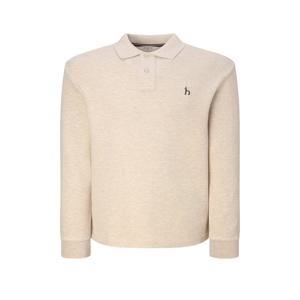 남성 [[24FW]] WHTS4D431I1 [스테디셀러] 베이지 멜란지 면혼방 긴팔카라티셔츠