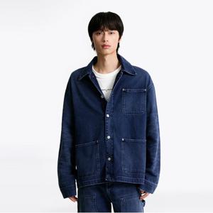 [정상가: 279000원] 타미진스 워시드 초어 재킷 (T32F6NJC11TMT11BK)