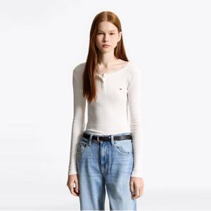 [정상가: 79000원] 타미진스 슬림 립 롱 슬리브 (T32F7TTO44TWT1YBL)