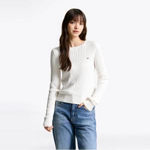 [정상가: 159000원] 타미진스 케이블 에센셜 스웨터 (T32F7KTO41TWT1YBH)
