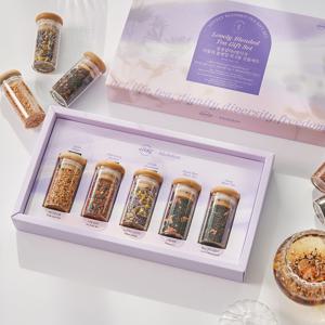 꽃을담다x알디프 러블리 블랜딩티 5종 선물세트 + 쇼핑백