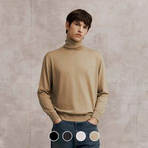 054929 12gg 저지 터틀넥 스웨터