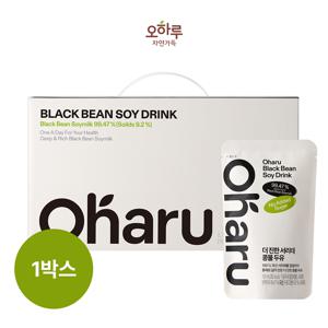 [LIVE] Oharu 더 진한 서리태 콩물 두유 1박스 (15팩)