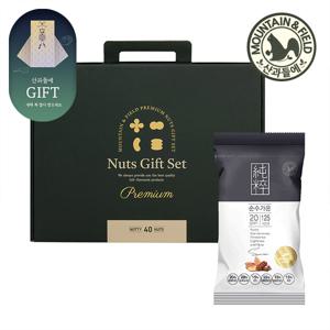 순수가온 40입 선물세트 견과만 6종 견과류 설 명절 선물세트