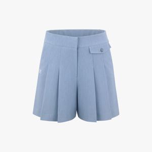 플리츠 큐롯 팬츠(라이트블루)