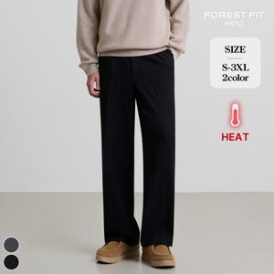 [브리치]  맨즈 / 남성 기모 핀턱 겨울 와이드 슬랙스 (MS2516)