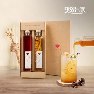 쌍계명차 일상다완 허니플라워 미니 청 2입세트+쇼핑백