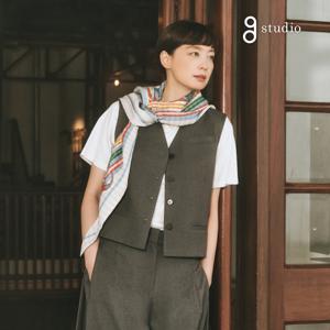 지스튜디오 25SS 이집트 GIZA 코튼티 3종 [로즈브라운 패키지]