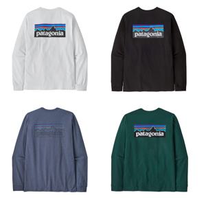 [파타고니아코리아]25FW 멘즈 롱-슬리브드 P-6 로고 리스판서빌리-티 38518Q7_DT