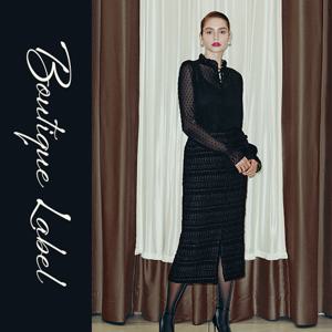 칼라거펠트 이태리 트위드 스커트