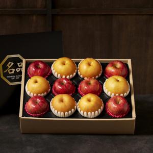 사과 배 프리미엄 혼합선물세트 5kg(사과6,배6과)