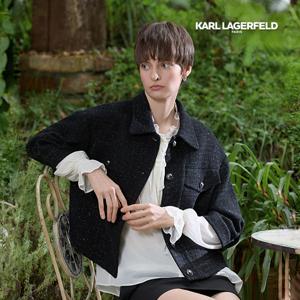 칼라거펠트 25SS 이태리 헤리티지 트위드 자켓