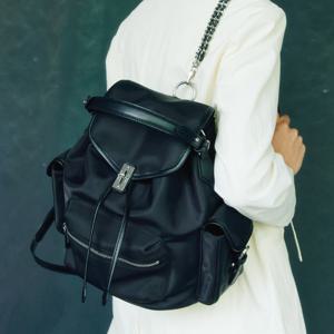 2Colors_나일론 시그니처 버클 2in1 토트&백팩  l B12