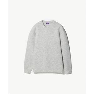 [STCO] 솜사탕_라운드 솔리드 니트 그레이 (오버핏)-SKTVD51OSG