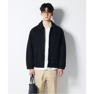 [DIEMS] 부클 블루종 점퍼 블랙 (세미오버핏)-LJPVD62NSB