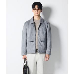 [STCO] 스웨이드 트러커 점퍼 그레이 (베이직핏)-SJPUC02NSG