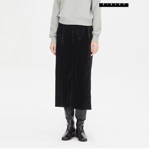 아울렛 뉴에이츠 H라인 밴딩 스커트 SASK33361_BK