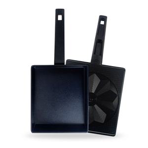 키친아트 에코A 사각팬 계란말이팬 사각지단 블랙 후라이팬