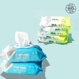 [메이킷어스] 소독티슈 체험팩 (100매입X3팩 20매입X3팩)