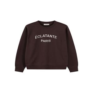 여성 라운드 플리스 자수 맨투맨 EPE4TR2810