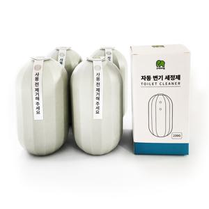 자동 변기세정제 4개 (230gx4) 케이스 변기클리너 변기청소