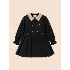 [택가 159,000] 2WAY 원피스형 트렌치 코트 - 블랙 (BI5871G025)