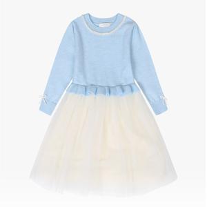 로엠걸즈 진주 넥장식 샤 스웨터 원피스 RGOK25N3P