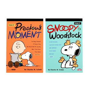 피너츠 스누피 커버 메모패드 (2 option)