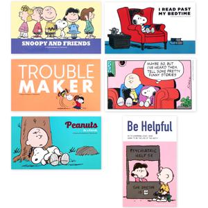 피너츠 스누피 홀로그램 엽서 6종 세트