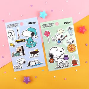 피너츠 캐스팅 스티커 (2 option)