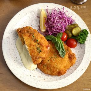 옥주부 돈까스 10팩(등심3+안심2+치즈2+치즈치킨3)+돈까스소스 10팩