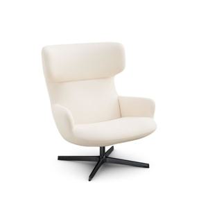 [무케/공식수입] 케베 KEBE_빅토리아 가죽 라운지 체어 semi-aniliner (8colors)