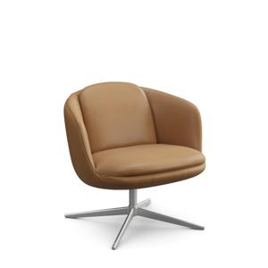 [무케/공식수입] 케베 KEBE_사일로 메탈 라운지 체어 semi-aniliner (8colors)