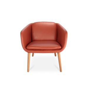 [무케/공식수입] 케베 KEBE_그로 우드 라운지 체어 semi-aniliner (8colors)