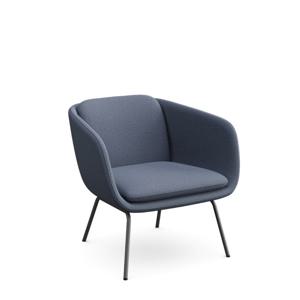 [무케/공식수입] 케베 KEBE_그로 메탈 라운지 체어 Elastron Fabric (26colors)