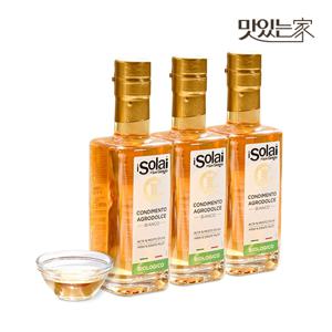 모데나 유기농 화이트 발사믹 식초 비니거 글레이즈 250mlX3병 샐러드 소스