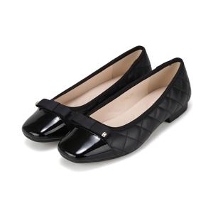 바바라 퀄팅 포인트 플랫슈즈 2COLOR_BLJ141BK