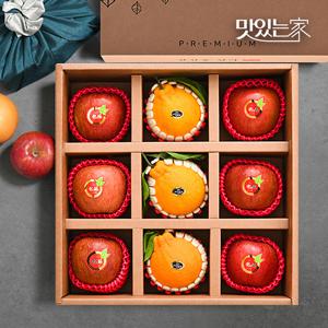 [보자기동봉][미담]사과/배/제주과일/애플망고 명절과일선물세트