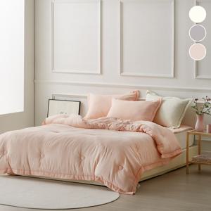 윌리 호텔 겨울극세사 히팅온열솜 차렵이불+베개커버 베개세트 SS슈퍼싱글