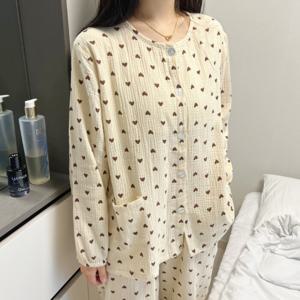 [브리치]  / 노브라OK) 브라내장 브라캡 초코비 잠옷 파자마 홈웨어